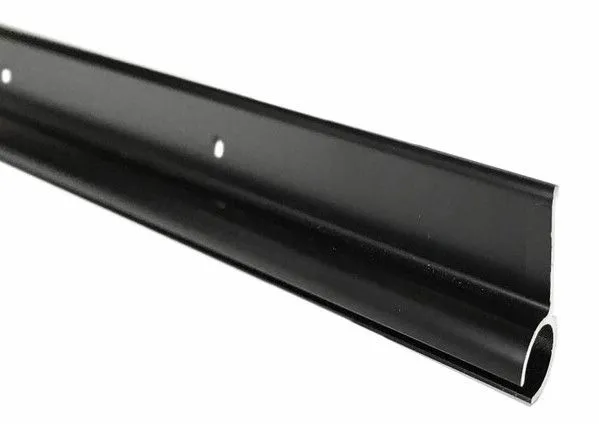Standard Awning Rail- Blck 16'